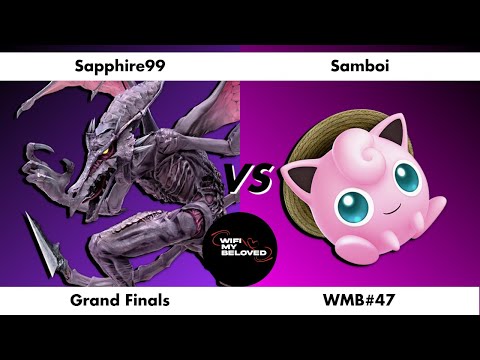 WMB#47 | Sapphire99 (Ridley) Vs Samboi (Jigglypuff) | Grand Finals