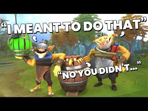 "I Meant To Do That" - Techies DotA 2 Funny Moments