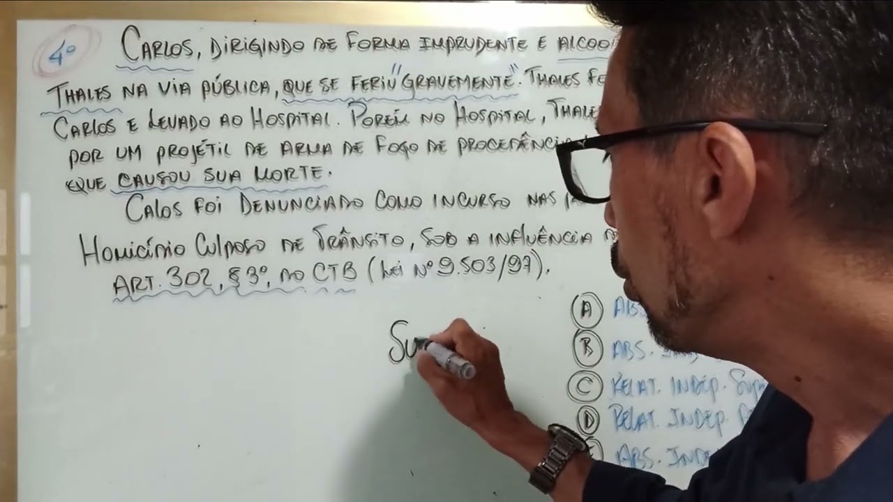 Resolvendo Questão. (Nexo Causal).