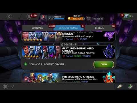Featured 5 Star Crystal Opening