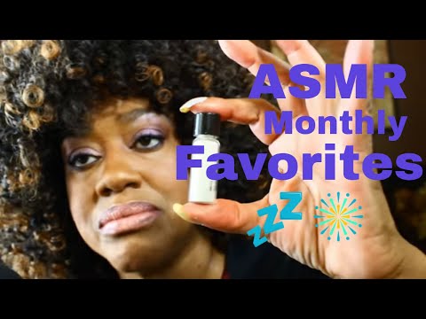 ASMR Makeup 💄💄 Monthly Favorites Featuring MAC Eyeshadows Lipsticks Brushes and More