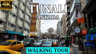 Walking Through Ankara’s Social Center 🇹🇷 | Tunalı & Kuğulu 4K ASMR