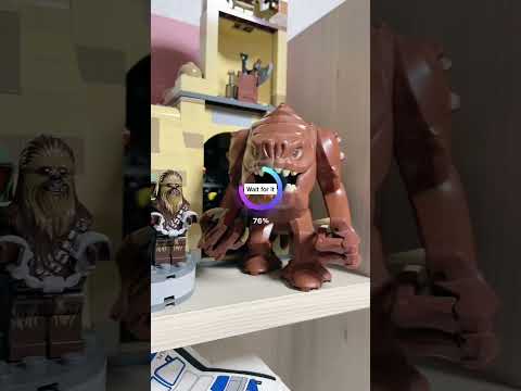 If the Rancor was in anime 😂 💀  #lego #shorts