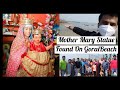Miracle Mother Mary Statue Found On GoraiBeach #gorai #goraibeach #mothermarystatue