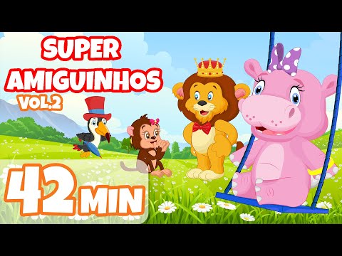 Super Amiguinhos Vol.2 - Giramille 42 min | Desenho Animado Musical