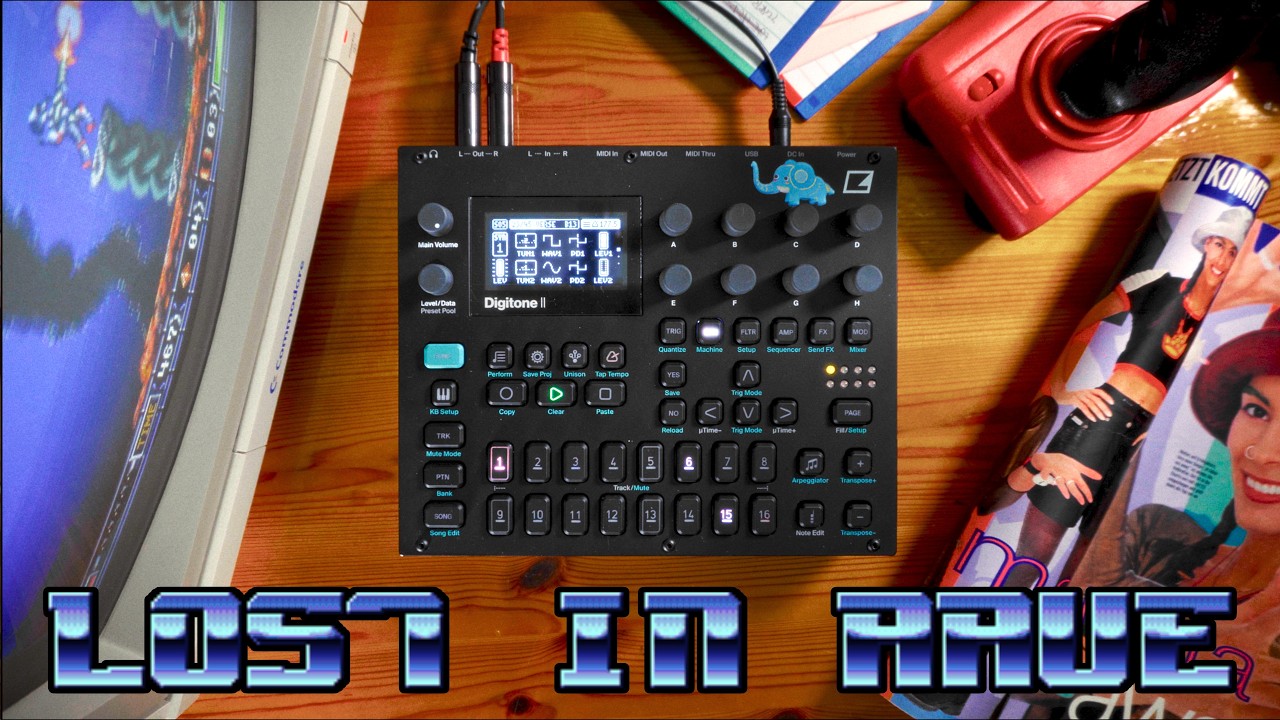 DIGITONE II LOST IN RAVE (ft. CoreVault Soundpack) #techno