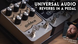 Video thumbnail for UAFX Pedals, Part 1 - Golden Reverberator // Is this the best sounding reverb pedal on the market? by Worship Tutorials