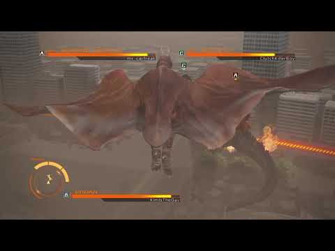 Godzilla VS Mode: Rodan VS Burning Godzilla VS Godzilla