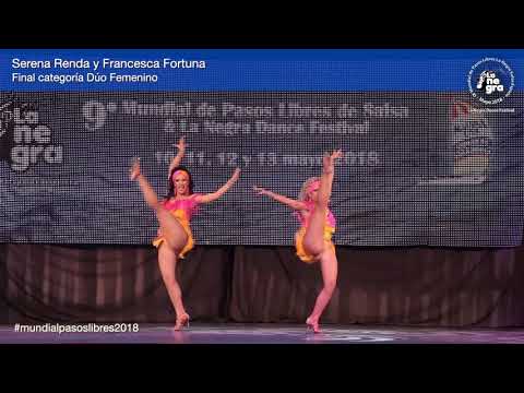 4º Puesto Final Dúo Femenino - Serena y Francesca - 9º Mundial de Pasos Libres 2018