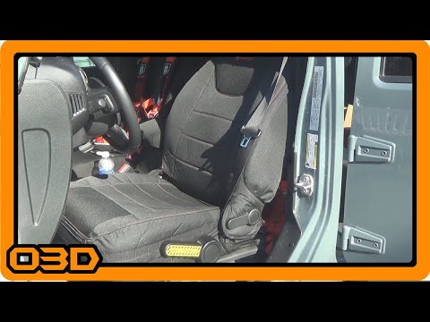 Bartact Front Seat Cover Install (Side Air Bag Compatible)