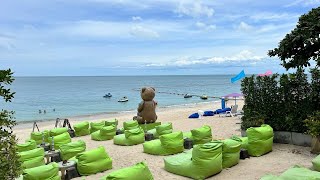 Teddy Weed beach club | Lamai | Koh Samui | Thailand | Live on the beach live webcam