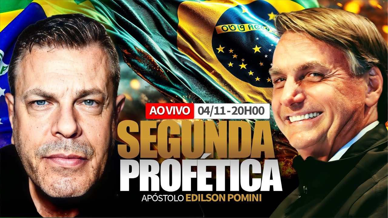 🟢 SEGUNDA PROFÉTICA | APÓSTOLO EDILSON POMINI 04.11.2024