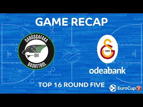 Highlights: Darussafaka Istanbul - Galatasaray Odeabank Istanbul
