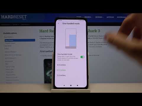 How to Turn On One Handed Mode in XIAOMI Black Shark 3 – One Hand Options