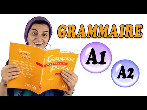 TOUTE la GRAMMAIRE A1, A2 en 1 HEURE🕐