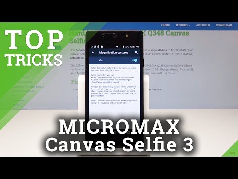 Top Tricks MICROMAX Canvas Selfie 3 - Best Tips / Cool Options