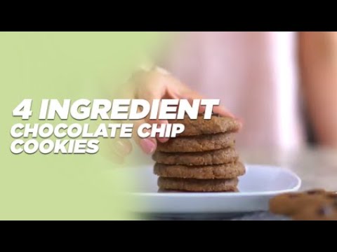 4 INGREDIENT CHOCOLATE CHIP COOKIES