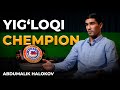 YIG LOQI CHEMPION ABDUMALIK HALOKOV