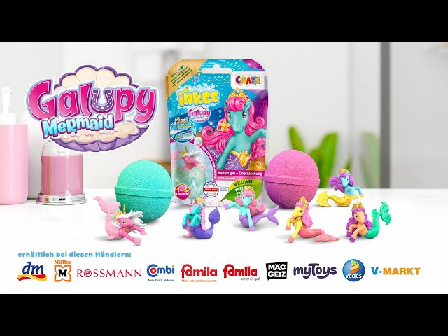 Vidéo teaser pour CRAZE INKEE GALUPY MERMAID TV SPOT