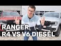 Ford Ranger 4 Zylinder 205 PS Vs Ford Ranger V6 Diesel 240 PS Vergleich Autophorie