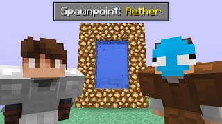 Minecraft, But You Can't Leave The Aether...