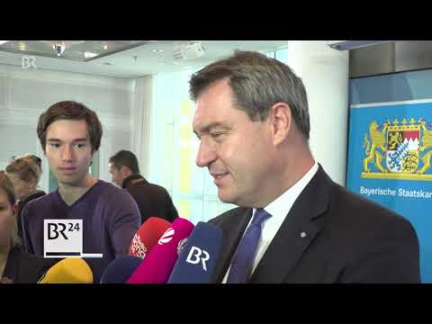 05.10.2018 BR Rundschau 16:00 Uhr, MP Markus Söder 50 Mio für MVV Tarifreform (Ausschnitt)