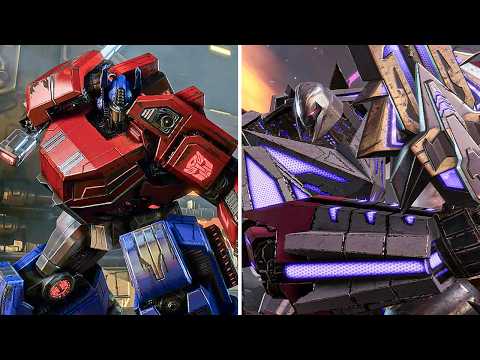 Transformers: Fall of Cybertron - Final Boss & Ending (Both Sides) | 4K 60FPS