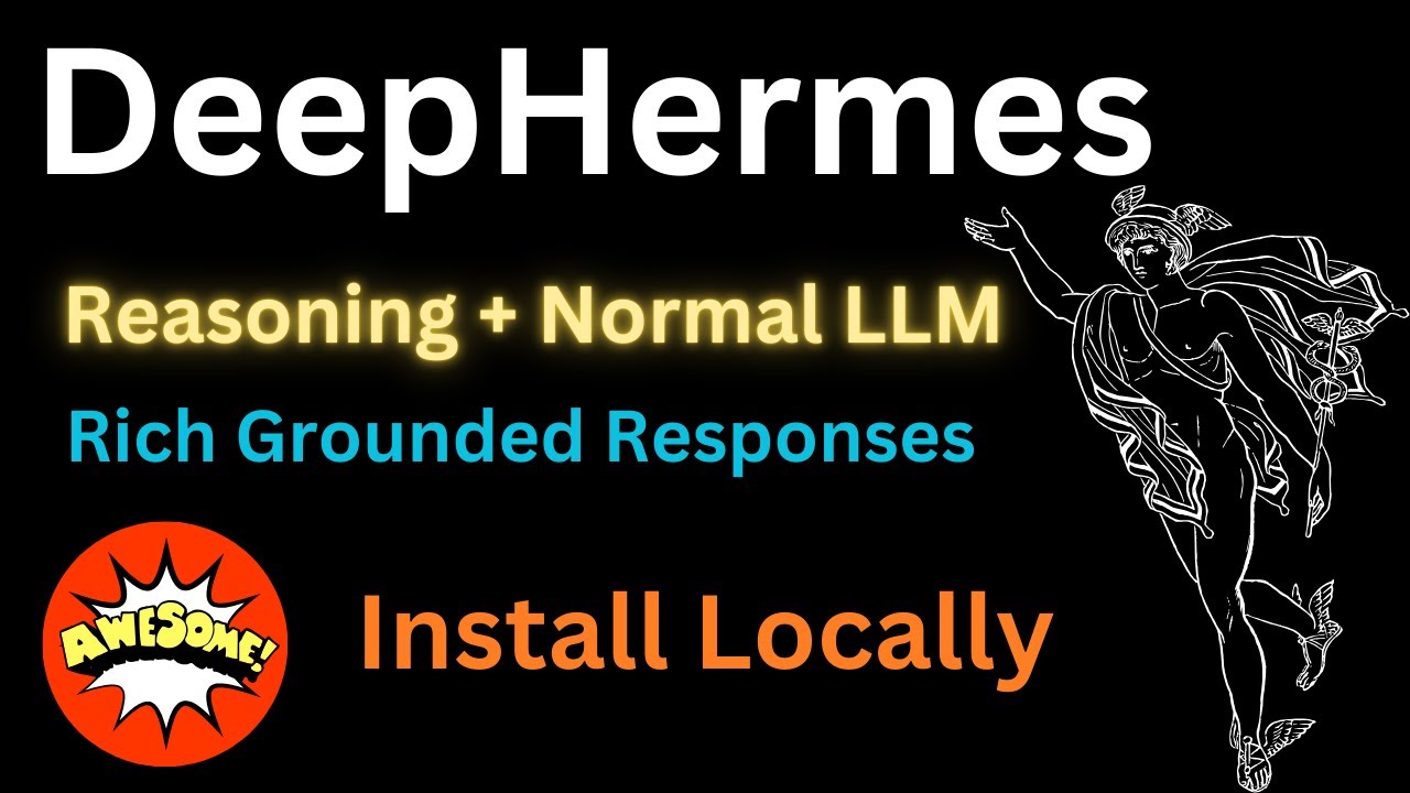 DeepHermes 3 - Llama-3.1 8B - Install and Test Locally - Rich Reasoning Model