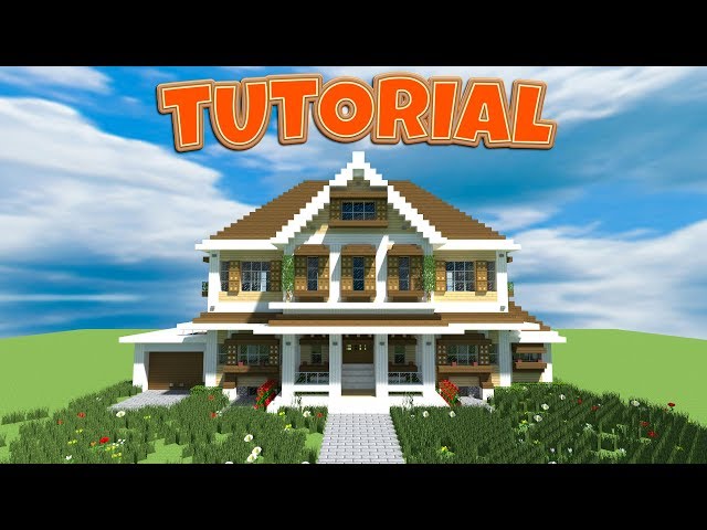 Large Suburban House (#3) for survival Minecraft Map