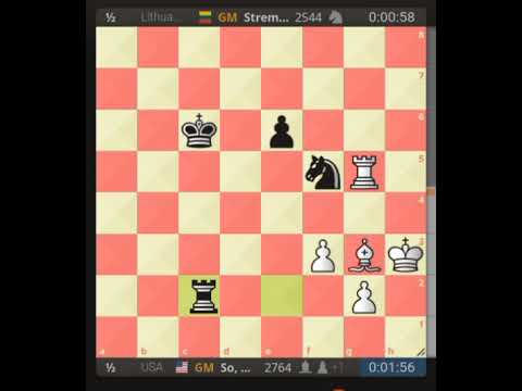 GM Wesley So (2764)🇺🇲 vs Titas Stremavicius (2544) 🇱🇹 2025 World Cup Round 2 Game 1