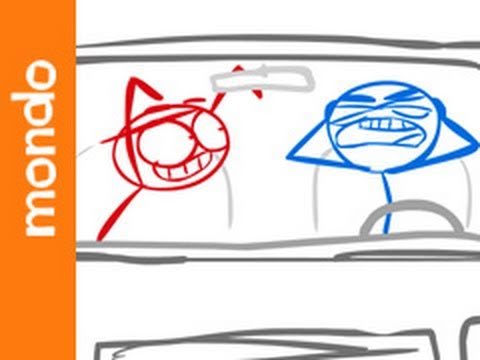 Dick Figures - Traffic Jams (Ep #4)