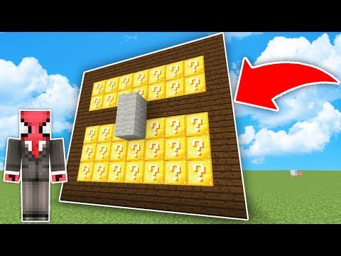 DEV SANDIK ŞANS BLOKLARI CHALLENGE - Minecraft