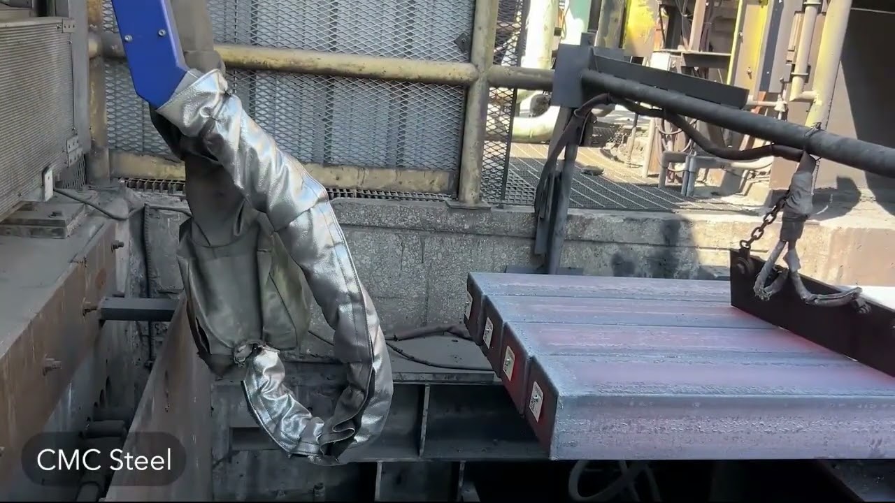 PolyTAG BLE Robotic Bar Code Tagging System for Hot Steel Billets and Beams