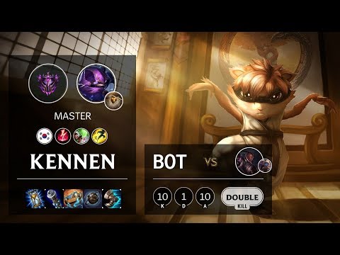 Kennen Bot vs Lucian - KR Master Patch 10.5