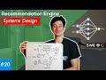 Recommendation Engine Design Deep Dive with Google SWE! | Systems Design Interview Question 20