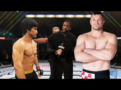 PS5 | Bruce Lee vs. Mirco Crocop (EA Sports UFC 4)