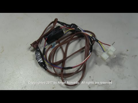 Whirlpool Washing Machine Not Starting - How To Make A Motor Tester Wire Harness