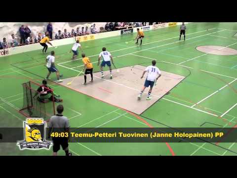 Kirkkonummi Rangers- FBC Raseborg Knights 7.12.2014 (maalikooste)