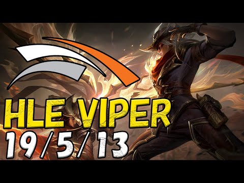HLE Viper ヴァルス(Varus) VS ジン(Jhin) BOT ADC patch 12.23 KR RANK