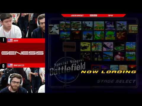GENESIS 5 SSBM - iBDW vs WAR | Gahtzu - Melee Top 64 Singles