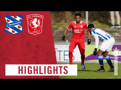 HIGHLIGHTS | sc Heerenveen - FC Twente (oefenduel) (28-01-2022)