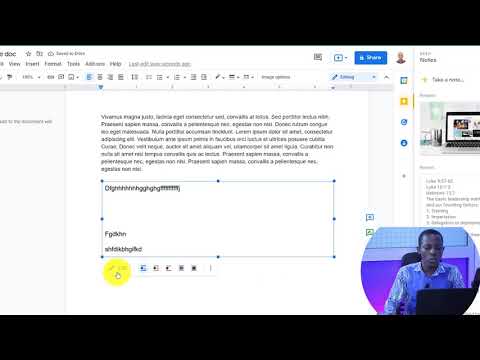 How to Insert/add Textbox in Google Docs - 2 WAYS | Google Docs tips