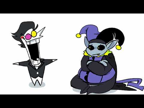 jevil meets spamton