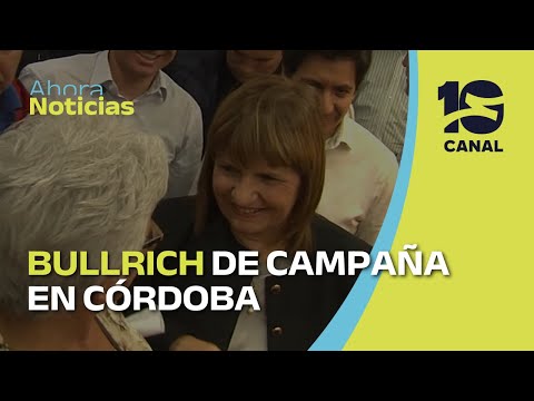 Bullrich en Córdoba: respaldo a Roca y críticas a Schiaretti en la recta final electoral