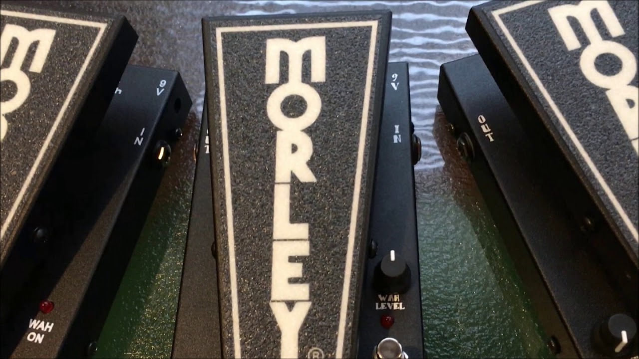 New Morley Pedals 2018 - YouTube