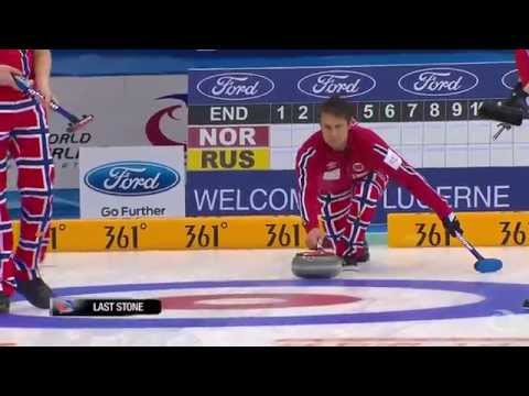CURLING: NOR-RUS World Men's Chp 2014 Draw 14 - HIGHLIGHTS