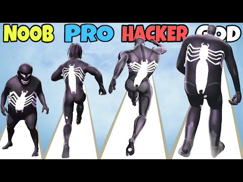 NOOB vs PRO vs HACKER vs GOD in Titan Rush 3D Big Update Part3