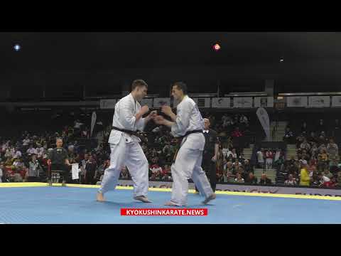 WKO EC 2019, 1/8 -95 Orestas Abazorius (Lithuania, aka) - Todor Todorov (Bulgaria)