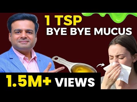 #1 TSP To Clear Mucus From Throat And Lungs