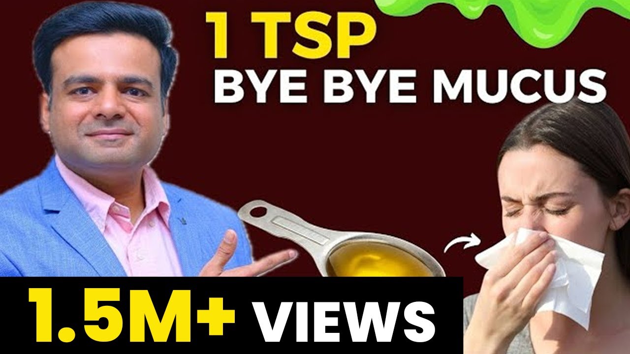 #1 TSP To Clear Mucus From Throat And Lungs